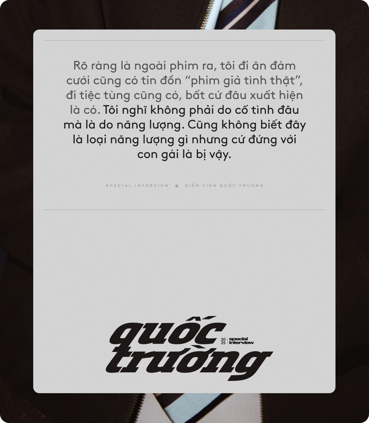 Quốc Trường: Cả nước đều khao khát xem bạn gái của tôi là ai, cứ thấy tôi đứng với ai là tự động ghép đôi- Ảnh 5.