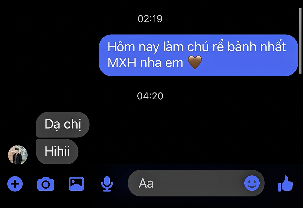 Tin nhắn Viết Vương gửi lúc 4h20p sáng- Ảnh 2.