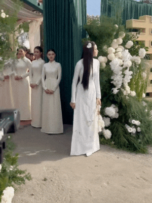 Đám cưới Hoa hậu Đỗ Hà và thiếu gia vào sáng nay: Chú rể chính thức lộ diện, cô dâu khóc nức nở!- Ảnh 3.