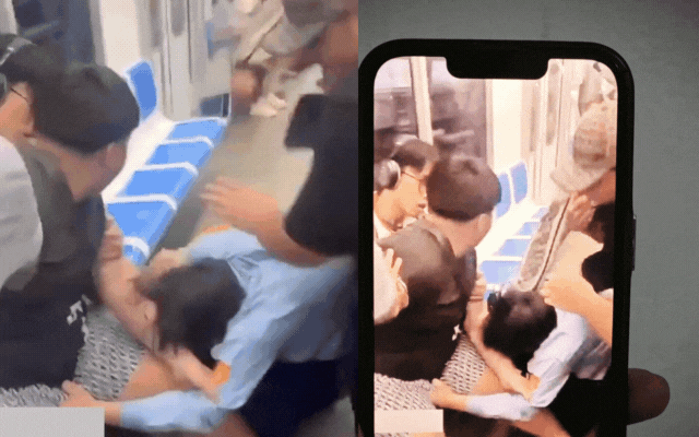 Xôn xao clip bảo vệ lớn tuổi bị 2 thanh niên hành hung trên tàu Metro số 1 TPHCM: Hé lộ nguyên nhân gây phẫn nộ!- Ảnh 1.