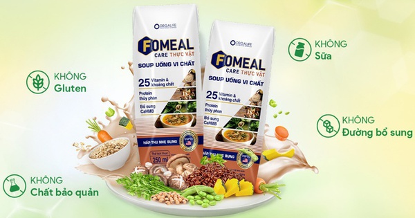 Fomeal Care Thực vật: Khi khoa học giúp bạn “ăn xanh”, nhẹ bụng mà vẫn đủ chất