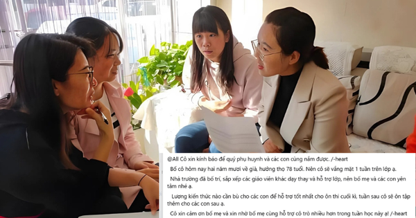 Đăng tin nhắn của cô giáo lên MXH, 1 phụ huynh khiến chính phụ huynh khác trong lớp bức xúc: Suy diễn đáng sợ thế!