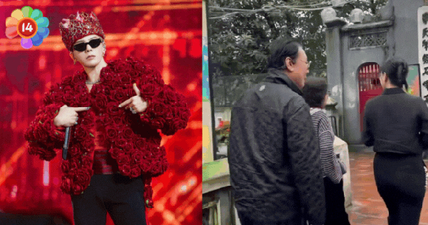 Bố mẹ G-DRAGON dạo phố tham quan Đền Ngọc Sơn – Hồ Gươm