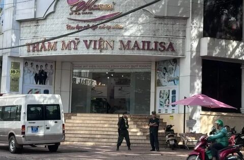 NÓNG: Cảnh sát xuất hiện tại toà nhà thẩm mỹ viện Mailisa ở TP.HCM và Đắk Lắk