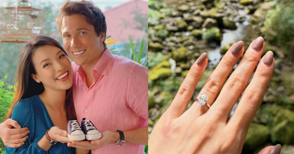 Chồng cũ MC Hoàng Oanh quỳ gối cầu hôn bạn gái mới sau 3 năm ly hôn