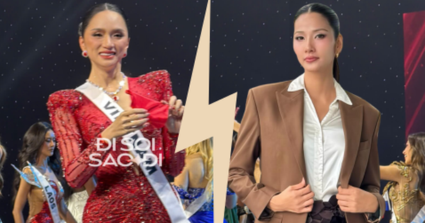 Hoàng Thuỳ lại “quậy” giữa tâm điểm Hương Giang bị loại sớm tại Miss Universe