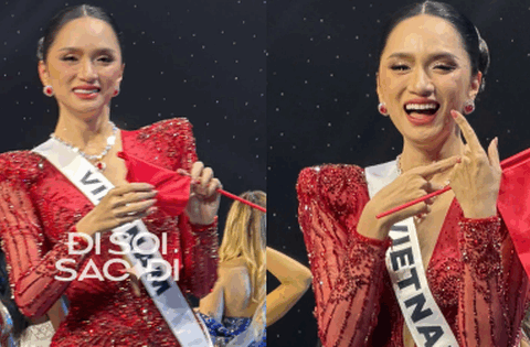 Hương Giang bật khóc sau màn out top chấn động ở Miss Universe 2025