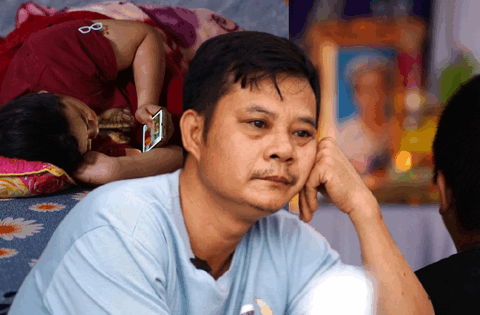 Mưa lũ cuốn trôi 2 con nhỏ: Người mẹ gục bên bàn thờ liên tục gọi tên các con, ôm chặt đứa cháu để vơi nỗi đau