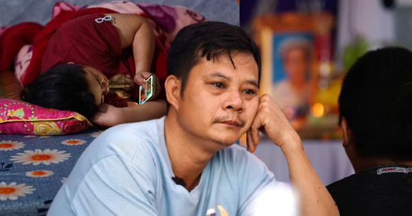 Mưa lũ cuốn trôi 2 con nhỏ: Người mẹ gục bên bàn thờ liên tục gọi tên các con, ôm chặt đứa cháu để vơi nỗi đau