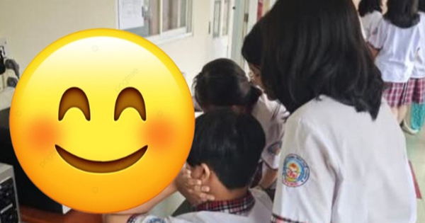 “Vật lạ” xuất hiện trong trường học ở Thủ Đức – TP.HCM khiến nhiều người xuýt xoa: tâm lý đến thế là cùng!