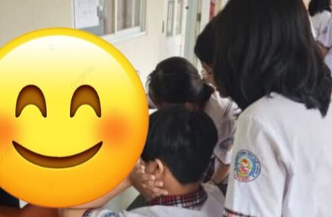 “Vật lạ” xuất hiện trong trường học ở Thủ Đức – TP.HCM khiến nhiều người xuýt xoa: tâm lý đến thế là cùng!