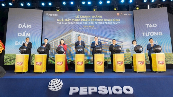 PepsiCo đầu tư 90 triệu USD vào nhà máy tại Ninh Bình