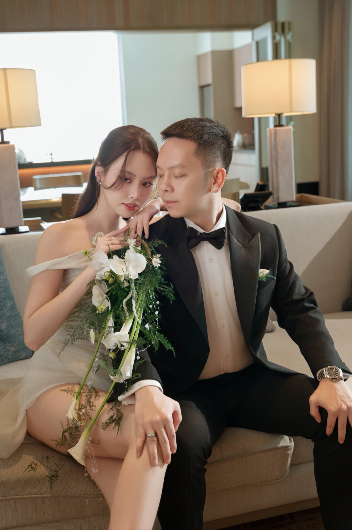 Hỷ sự Vbiz: 1 Á hậu và doanh nhân bí mật tổ chức lễ đón dâu vào hôm nay!- Ảnh 6.