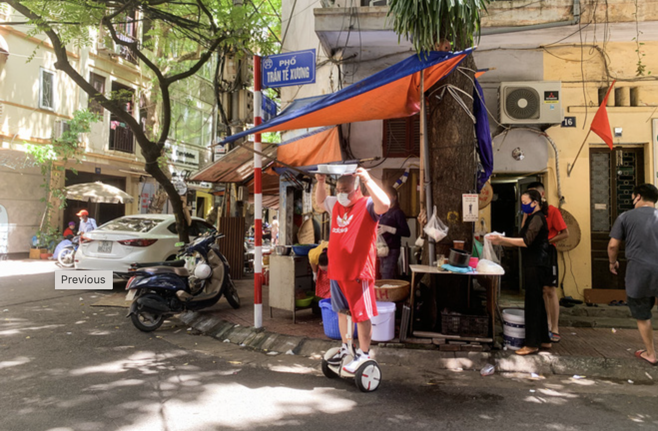 Quán phở, chả cá Hà Nội 