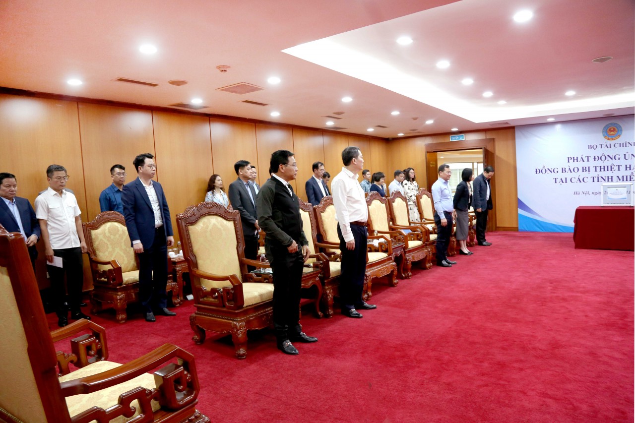 Bộ Tài chính phát động ủng hộ đồng bào miền Trung, Tây Nguyên bị thiệt hại do mưa lũ