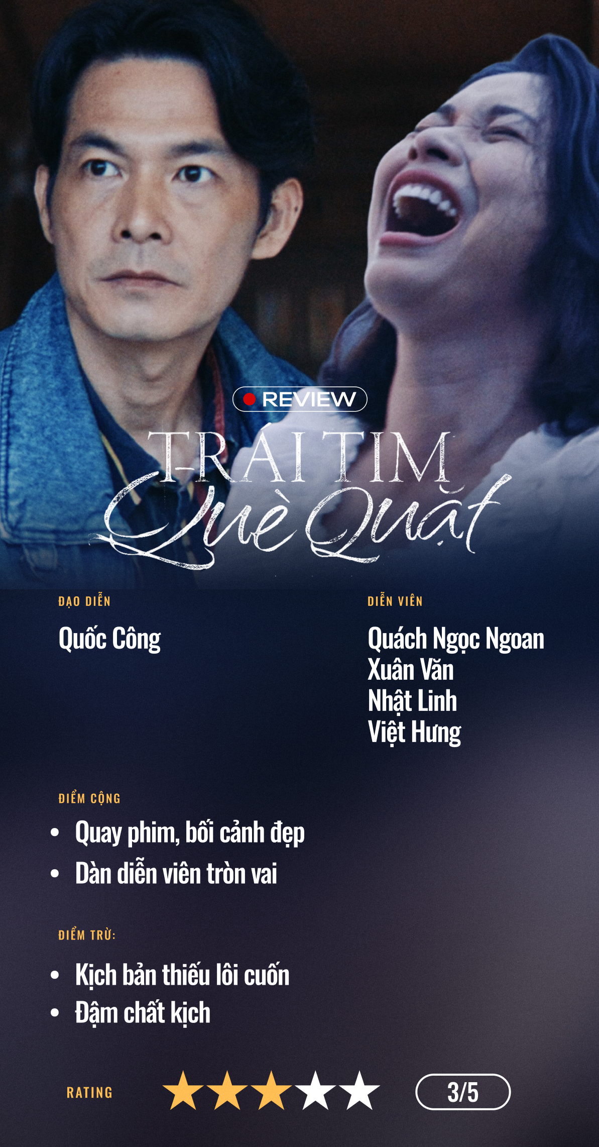 Trái Tim Què Quặt: Dàn diễn viên rất tốt nhưng kịch bản rất tiếc- Ảnh 8.