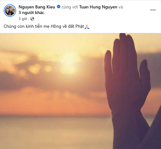 Bằng Kiều lại vướng tranh cãi, phải lập tức xoá bài về mẹ Tuấn Hưng- Ảnh 4.