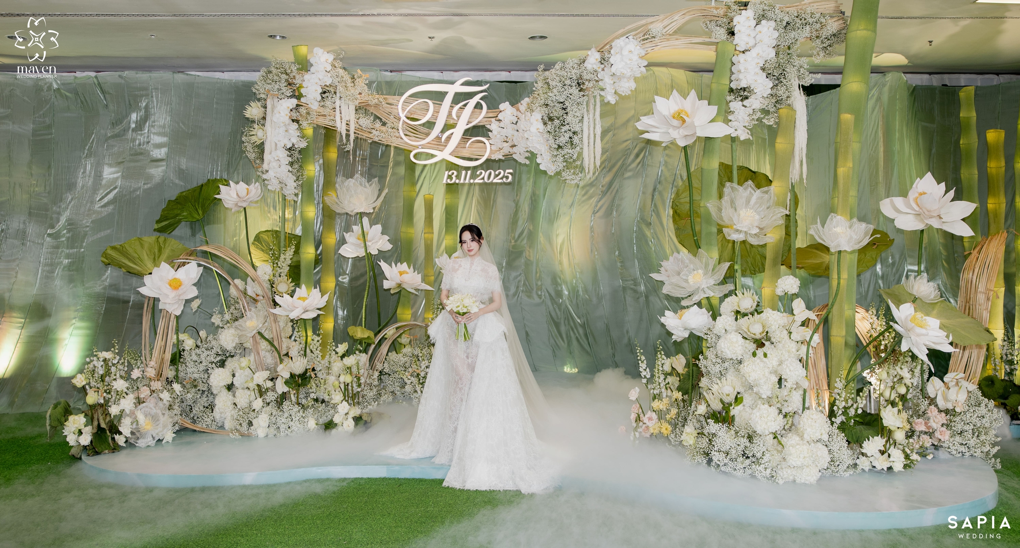 Đám cưới Hương Liên tại Hà Nội: Chú rể thiếu gia cuối cùng đã lộ rõ mặt, cặp đôi thực hiện nghi thức lạ!- Ảnh 10.