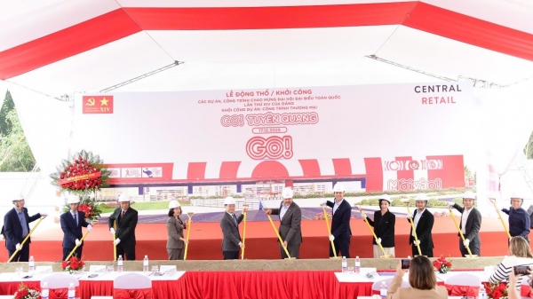 Central Retail Việt Nam tổ chức lễ khởi công GO! Tuyên Quang