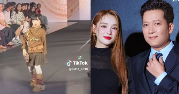 Con gái Trường Giang – Nhã Phương catwalk 15 giây, netizen xem xong chốt ngay 1 câu!