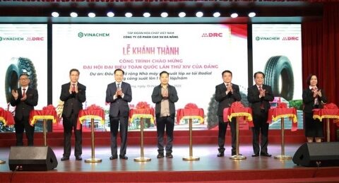 DRC khánh thành dự án mở rộng Nhà máy lốp Radial DRC 1 triệu lốp/năm