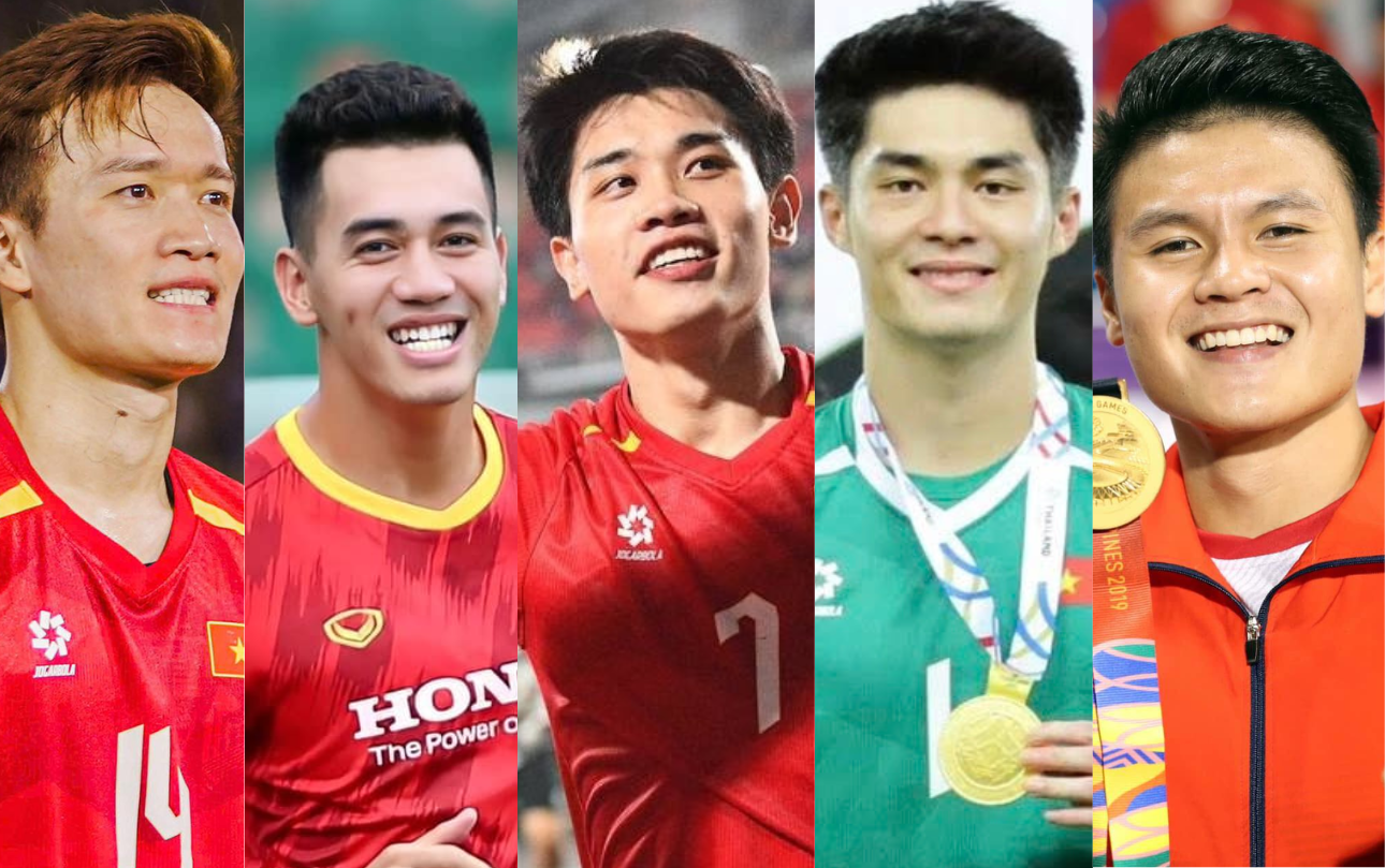 Hotboy Đình Bắc, Trung Kiên cạnh tranh Quả bóng Vàng với Quang Hải- Ảnh 1.