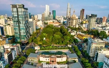 Cận cảnh sân khấu giữa trung tâm TPHCM sắp thành bãi giữ xe metro