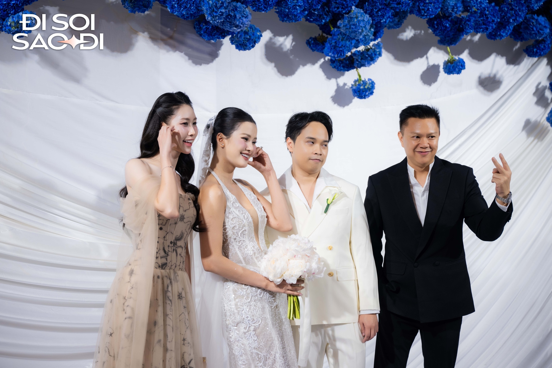 Dàn sao đổ bộ đám cưới Hương Ly: Khánh Vân - Ngọc Châu đọ sắc bén ngót, 1 cặp đôi đến 