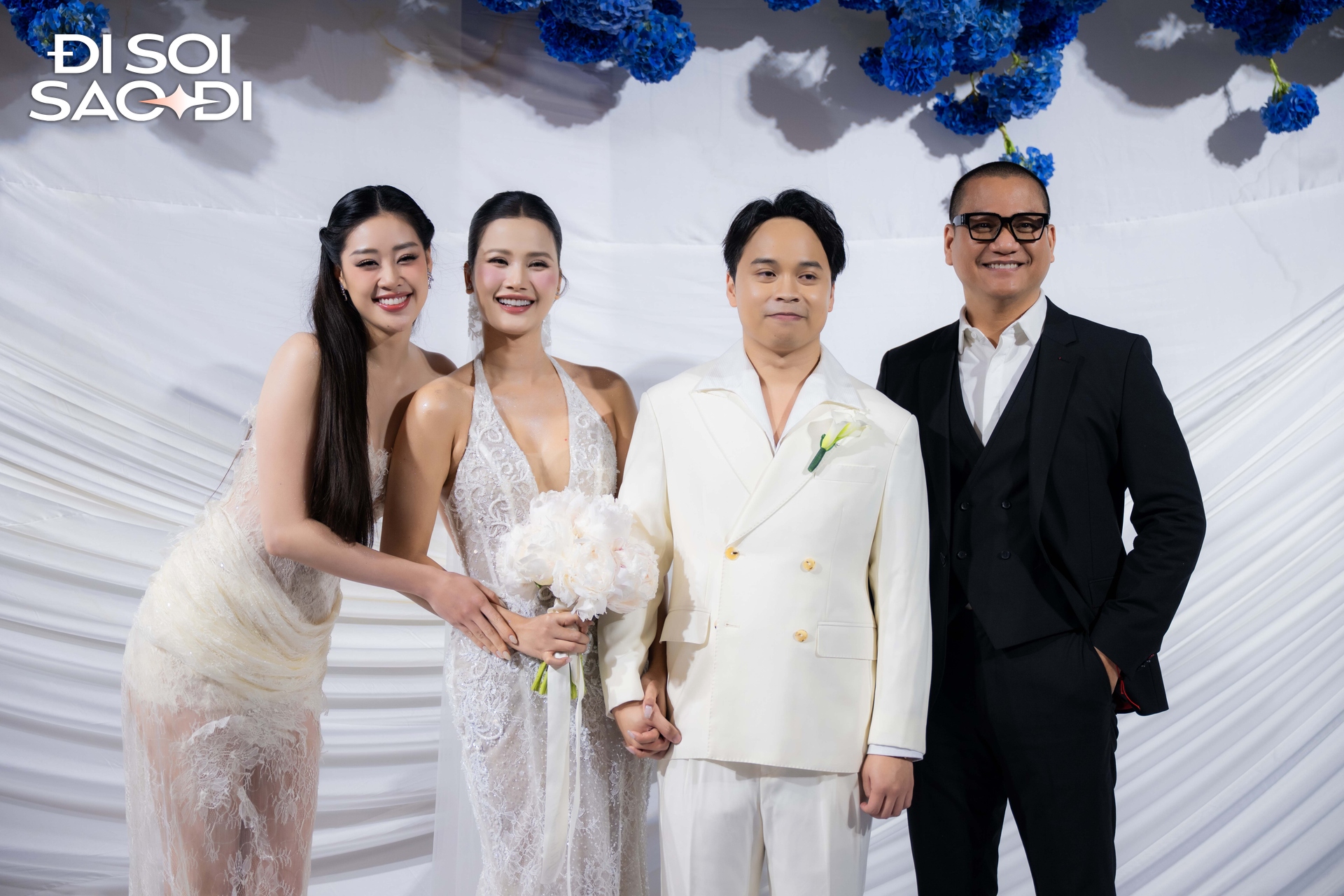 Dàn sao đổ bộ đám cưới Hương Ly: Khánh Vân - Ngọc Châu đọ sắc bén ngót, 1 cặp đôi đến 