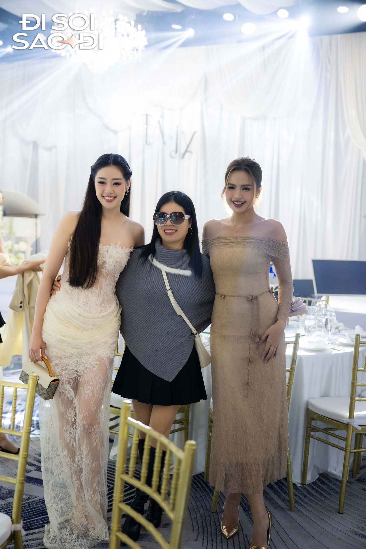 Dàn sao đổ bộ đám cưới Hương Ly: Khánh Vân - Ngọc Châu đọ sắc bén ngót, 1 cặp đôi đến 