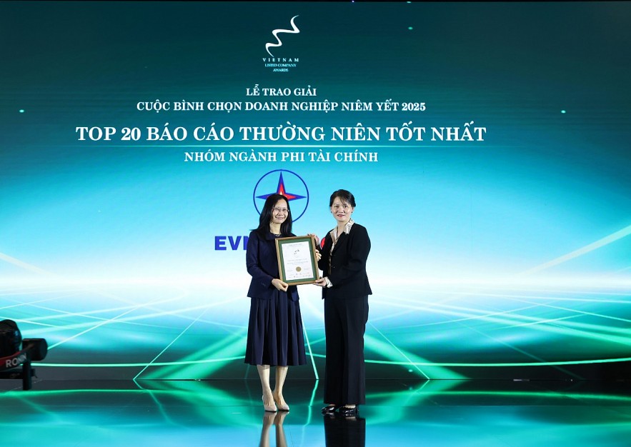 EVNGENCO3 được vinh danh Top 20 báo cáo thường niên tốt nhất nhóm phi tài chính năm 2025