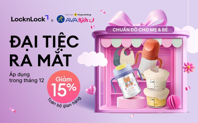LocknLock có mặt tại Avakids: Mở rộng trải nghiệm mua sắm cho mẹ & bé- Ảnh 1.