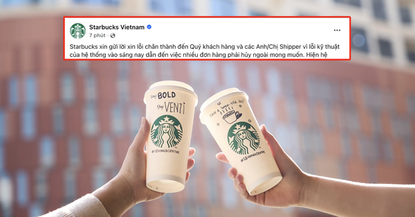 Starbucks xin lỗi khách hàng Việt Nam