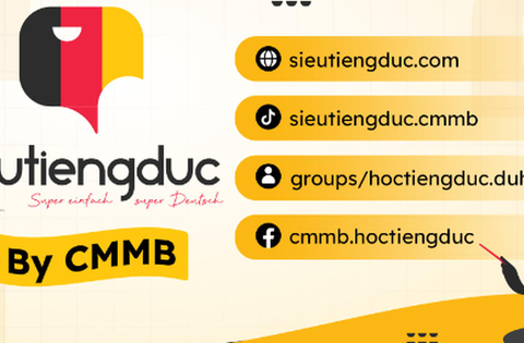 Siêu Tiếng Đức: Kho tài liệu miễn phí thuộc hệ sinh thái CMMB Việt Nam