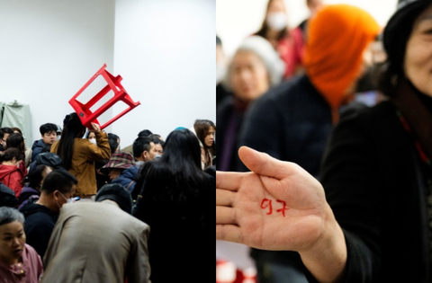 Hà Nội: Giá vàng giảm sốc chỉ sau một đêm, cảnh tượng tại phố Cầu Giấy khiến nhiều người không khỏi bất ngờ