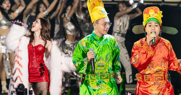 Hoá “Táo Quân”, trình diễn như sao hạng A trong tiệc tất niên công ty