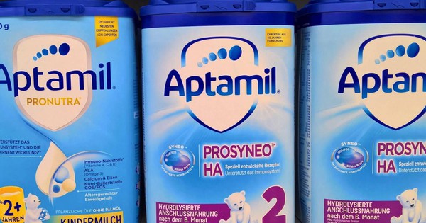 Chi tiết danh sách sản phẩm sữa Aptamil tại Đức bị thu hồi vì nghi nhiễm độc tố nguy hiểm