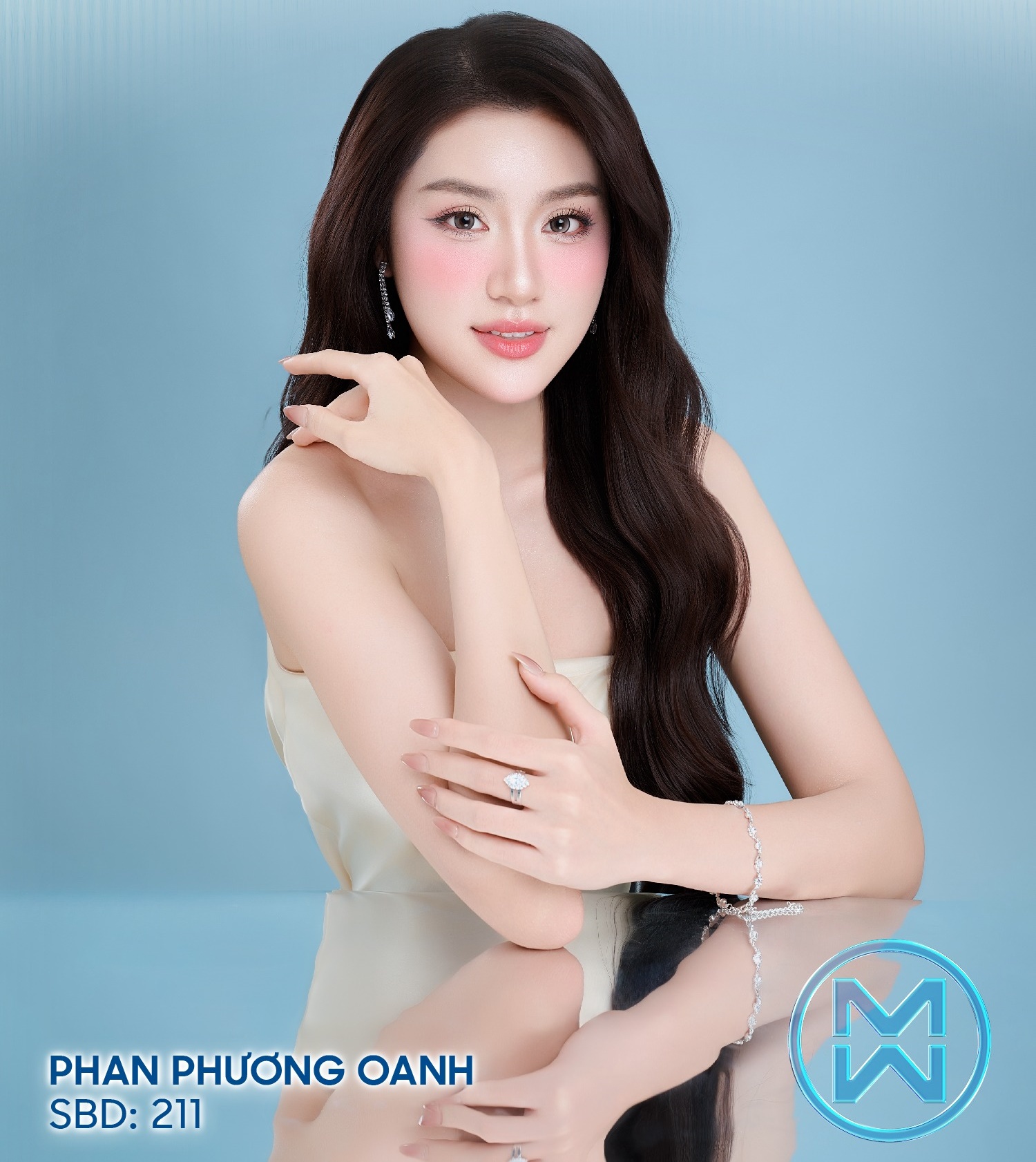 Phương Oanh thi Miss World Vietnam- Ảnh 1.