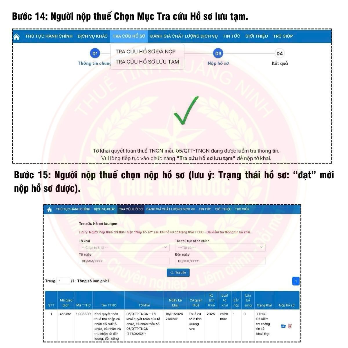 Người nộp thuế lưu ý: Cơ quan thuế hướng dẫn cách quyết toán thuế TNCN online ngay tại nhà- Ảnh 8. Người nộp thuế lưu ý: Cơ quan thuế hướng dẫn cách quyết toán thuế TNCN online ngay tại nhà- Ảnh 8.