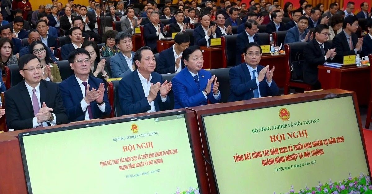 Thủ tướng Phạm minh Chính: Năm 2026, ngành Nông nghiệp và Môi trường phát triển nhanh, bền vững, góp phần vào tăng trưởng hai con số