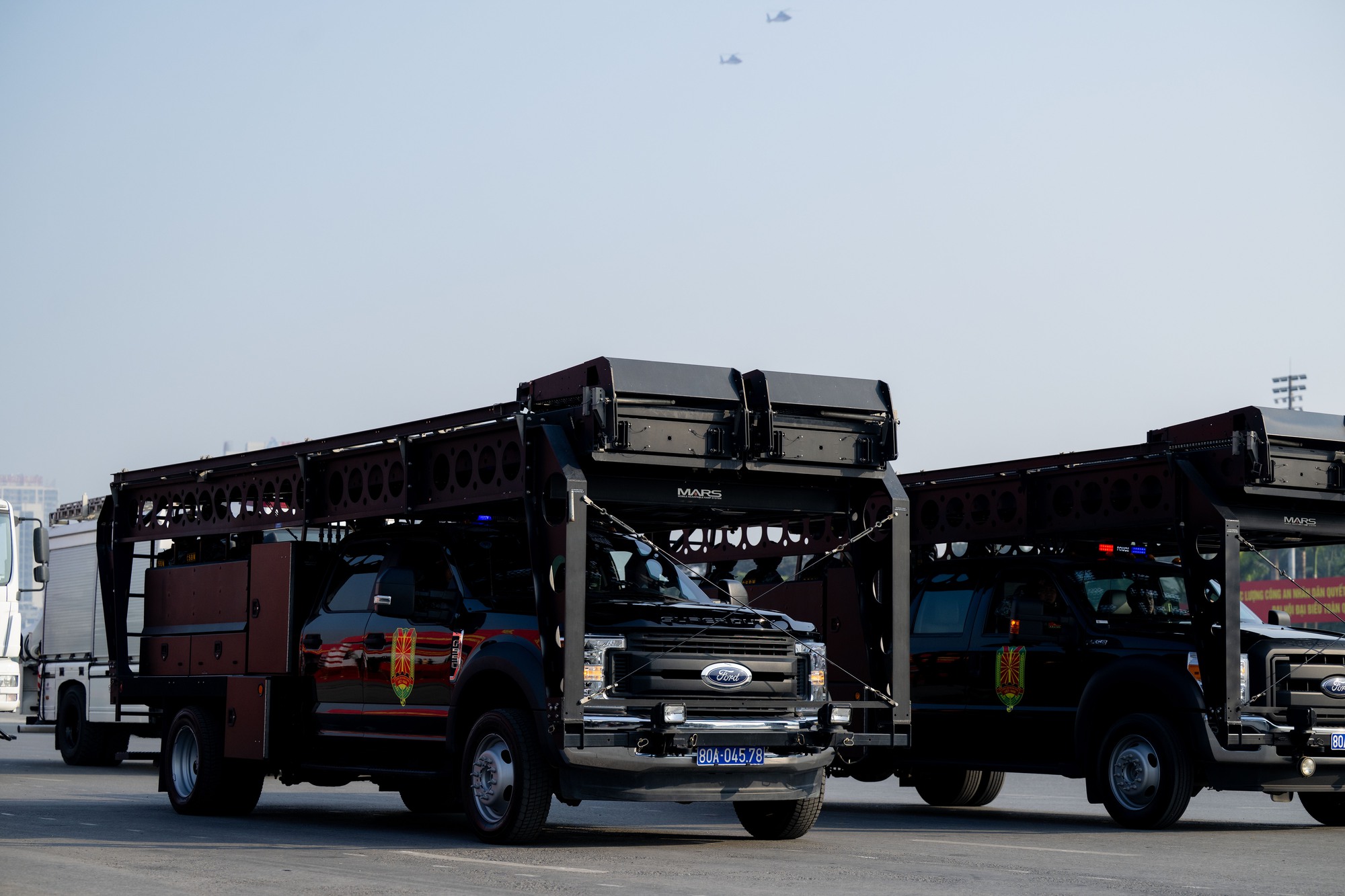 Toàn cảnh Lễ xuất quân và màn diễn tập hoành tráng bảo vệ an ninh Đại hội XIV tại Mỹ Đình- Ảnh 18.