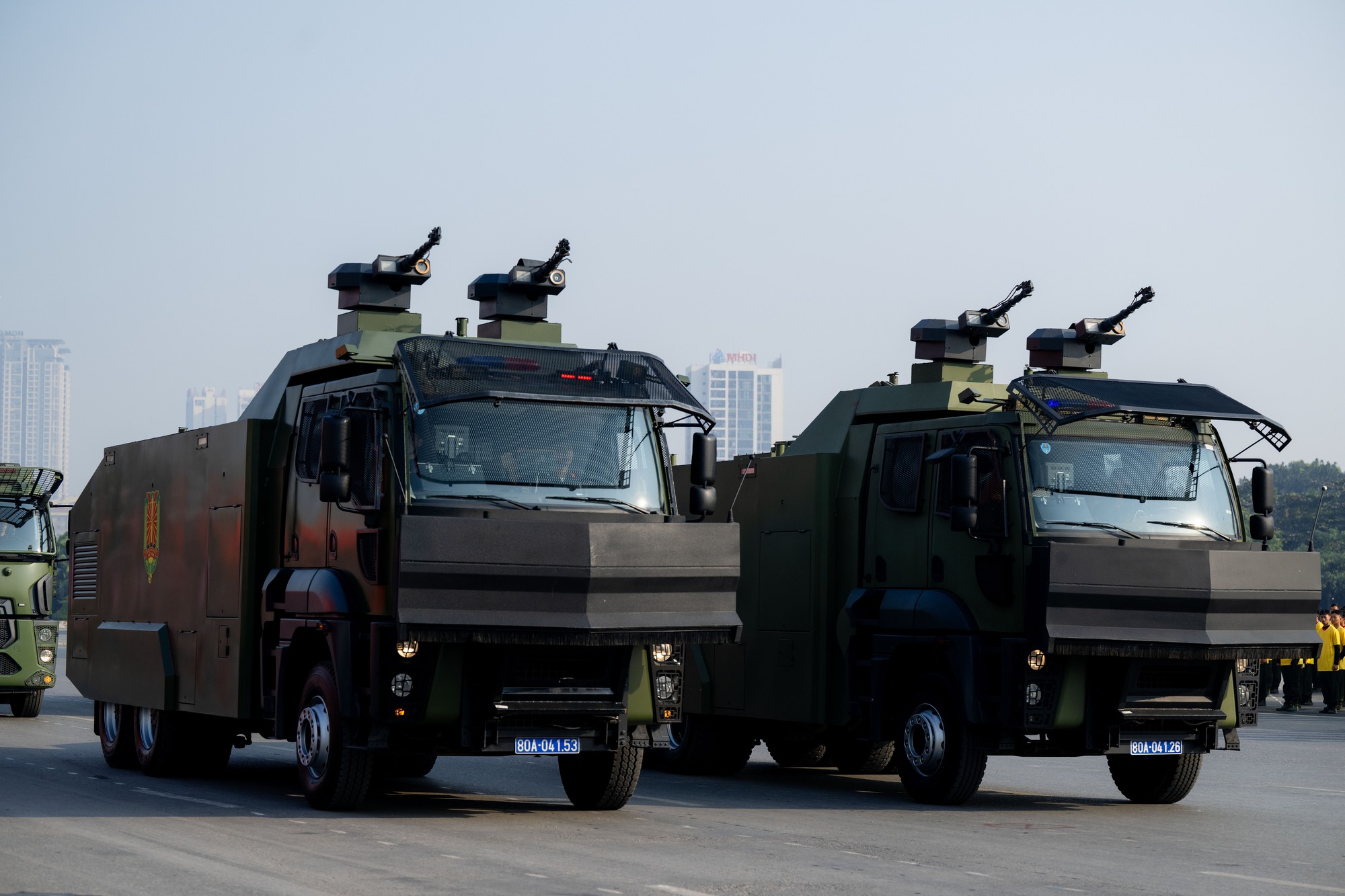 Toàn cảnh Lễ xuất quân và màn diễn tập hoành tráng bảo vệ an ninh Đại hội XIV tại Mỹ Đình- Ảnh 19.