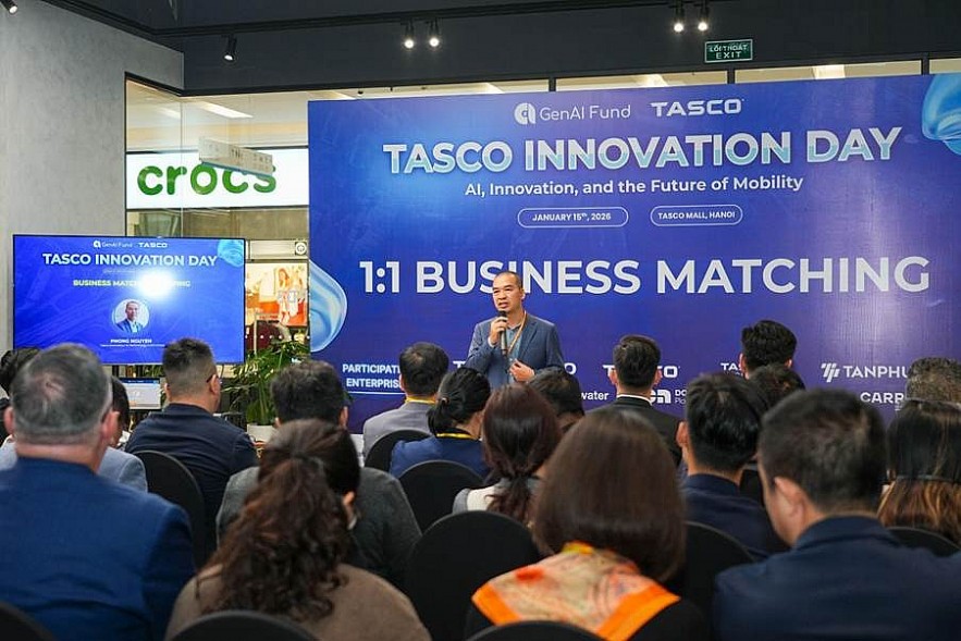 Tasco Innovation Day: Khi doanh nghiệp lớn mở bài toán, startup cùng tạo tác động trong kỷ nguyên AI Tasco Innovation Day: Khi doanh nghiệp lớn mở bài toán, startup cùng tạo tác động trong kỷ nguyên AI