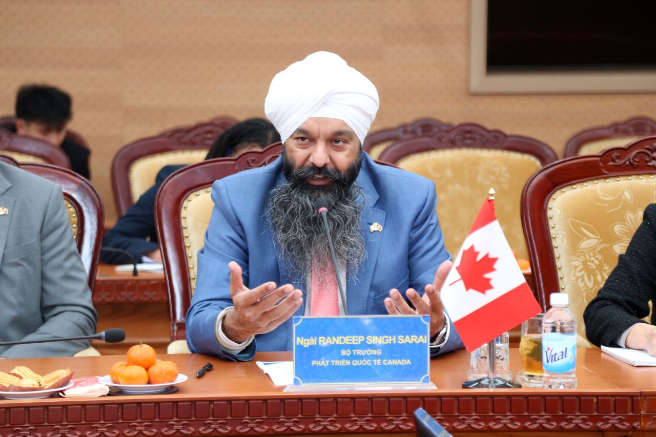 Canada và Việt Nam thúc đẩy  hợp tác theo hướng hiệu quả, gắn với tăng trưởng xanh và cải cách thể chế