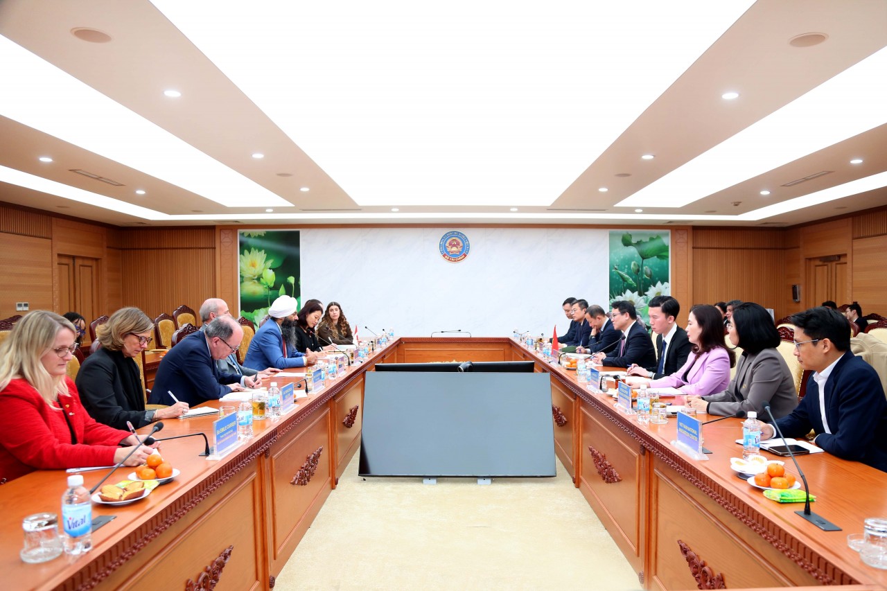 Canada và Việt Nam thúc đẩy  hợp tác theo hướng hiệu quả, gắn với tăng trưởng xanh và cải cách thể chế