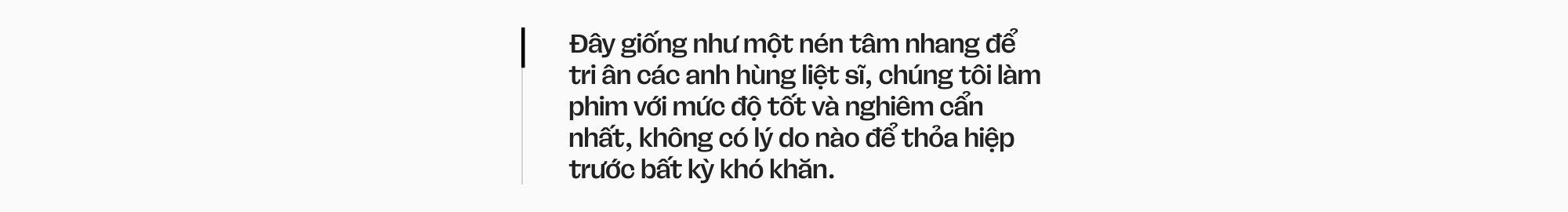 Mưa Đỏ giống như một chiến dịch - nơi mỗi cảnh quay là một nhiệm vụ, mỗi quyết định đều mang ý nghĩa tri ân- Ảnh 4.