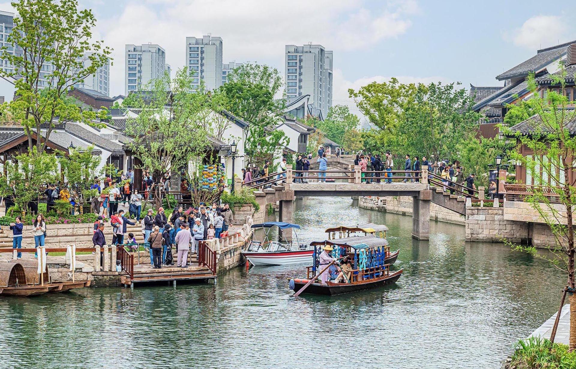 Da Nang Downtown và mô hình “thành phố thu nhỏ bên sông” trên thế giới - Ảnh 1. Da Nang Downtown và mô hình “thành phố thu nhỏ bên sông” trên thế giới - Ảnh 1.