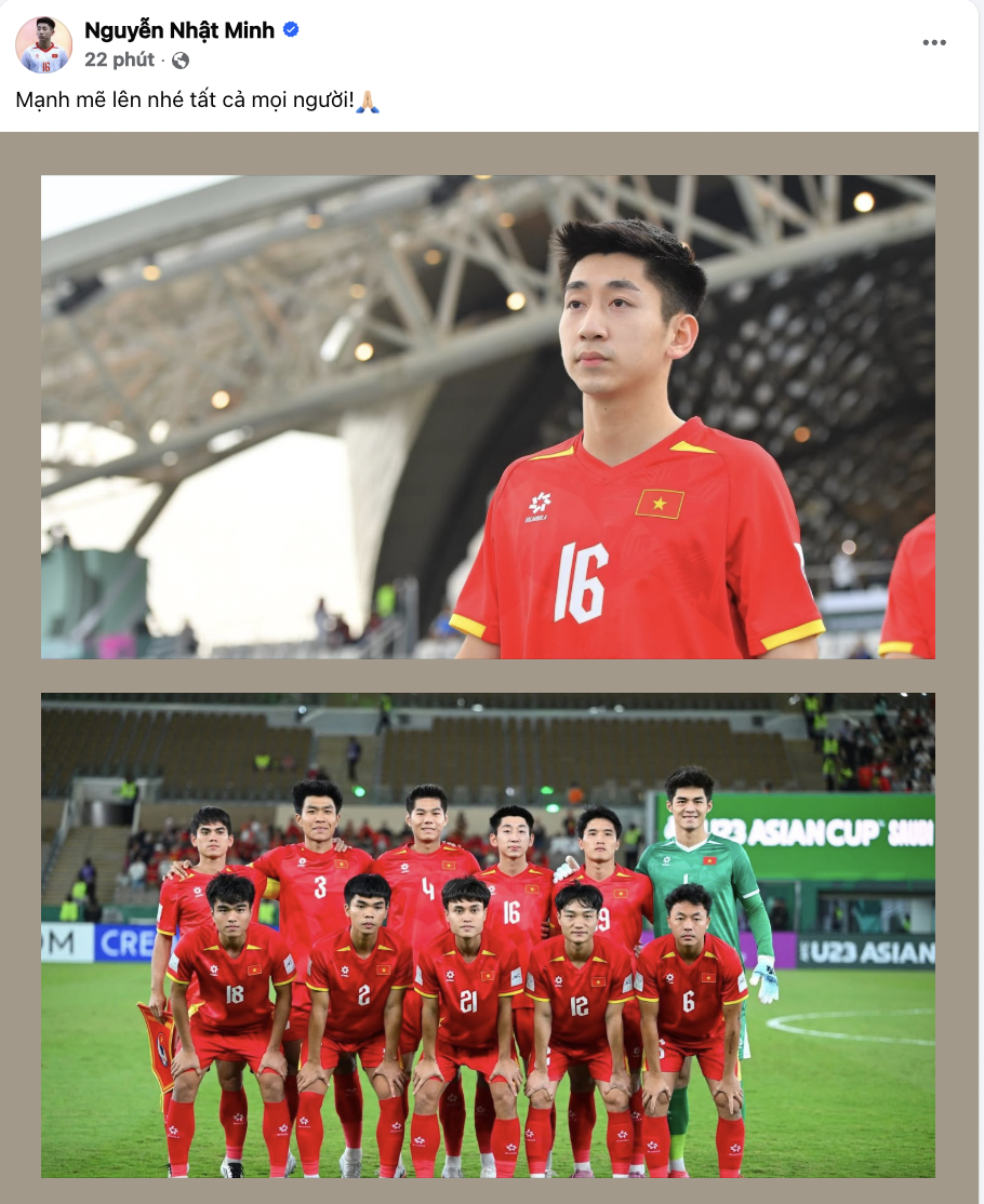 U23 Việt Nam đồng loạt xin lỗi: Cùng nhau chiến thắng, cùng nhau thất bại- Ảnh 7. U23 Việt Nam đồng loạt xin lỗi: Cùng nhau chiến thắng, cùng nhau thất bại- Ảnh 7.