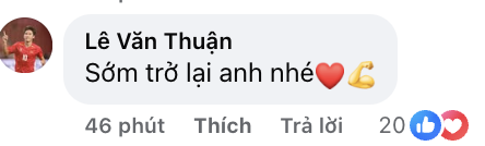 U23 Việt Nam thương nhau như thế: Ai cũng lo lắng khi Hiểu Minh chấn thương, đồng loạt cầu mong 1 điều- Ảnh 7. U23 Việt Nam thương nhau như thế: Ai cũng lo lắng khi Hiểu Minh chấn thương, đồng loạt cầu mong 1 điều- Ảnh 7.