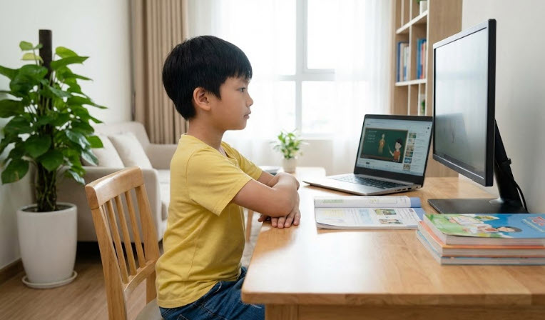 Màn hình máy tính khiến thị lực trẻ suy giảm nhanh ra sao?- Ảnh 2.